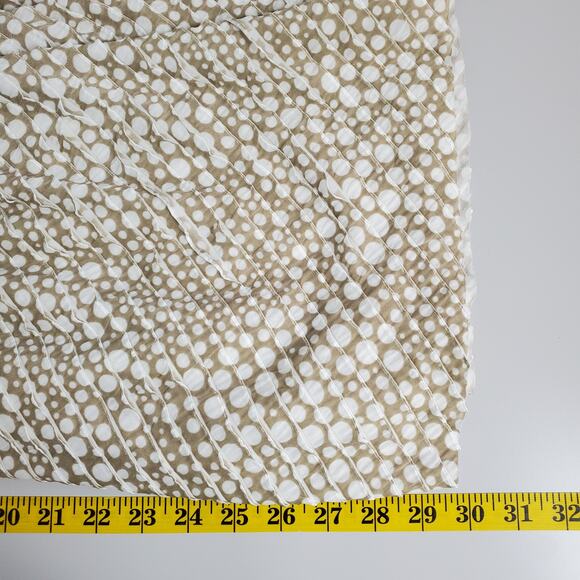 Susan Graver Tunic Top Womens 1X All Over Ruffle Textured 3/4 Sleeve Stretch - Picture 7 of 8